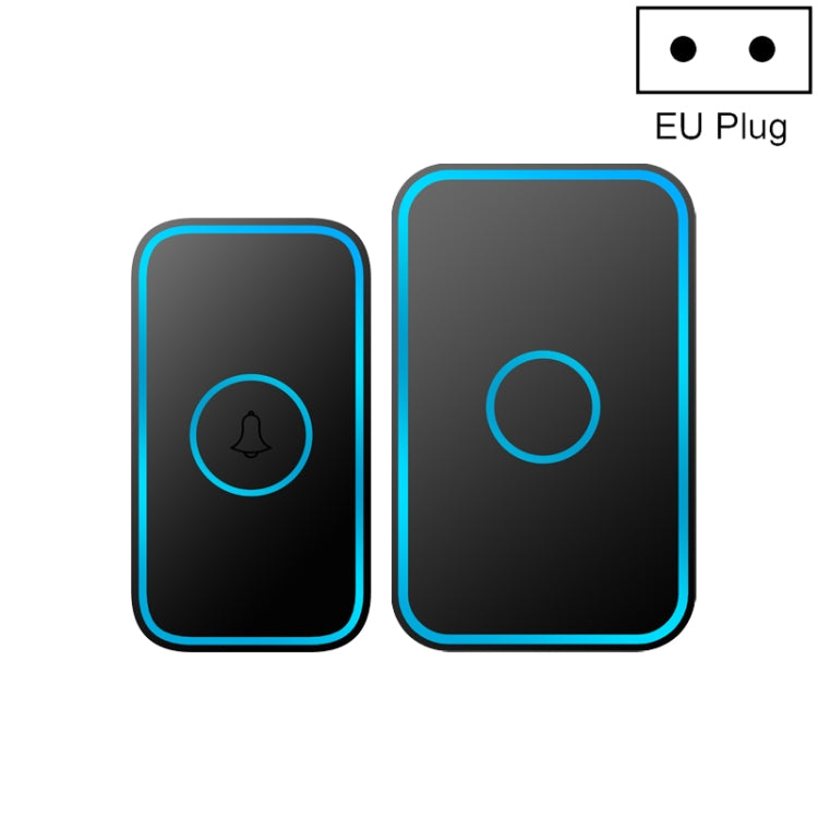 CACAZI A78 ออดไร้สายระยะไกลอัจฉริยะ รีโมทคอนโทรล ออดอิเล็กทรอนิกส์, US Plug, EU Plug, UK Plug