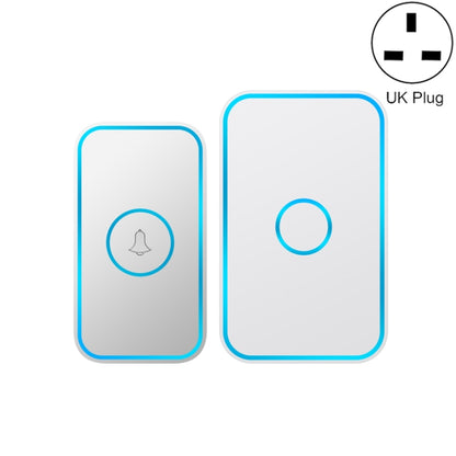 CACAZI A78 ออดไร้สายระยะไกลอัจฉริยะ รีโมทคอนโทรล ออดอิเล็กทรอนิกส์, US Plug, EU Plug, UK Plug