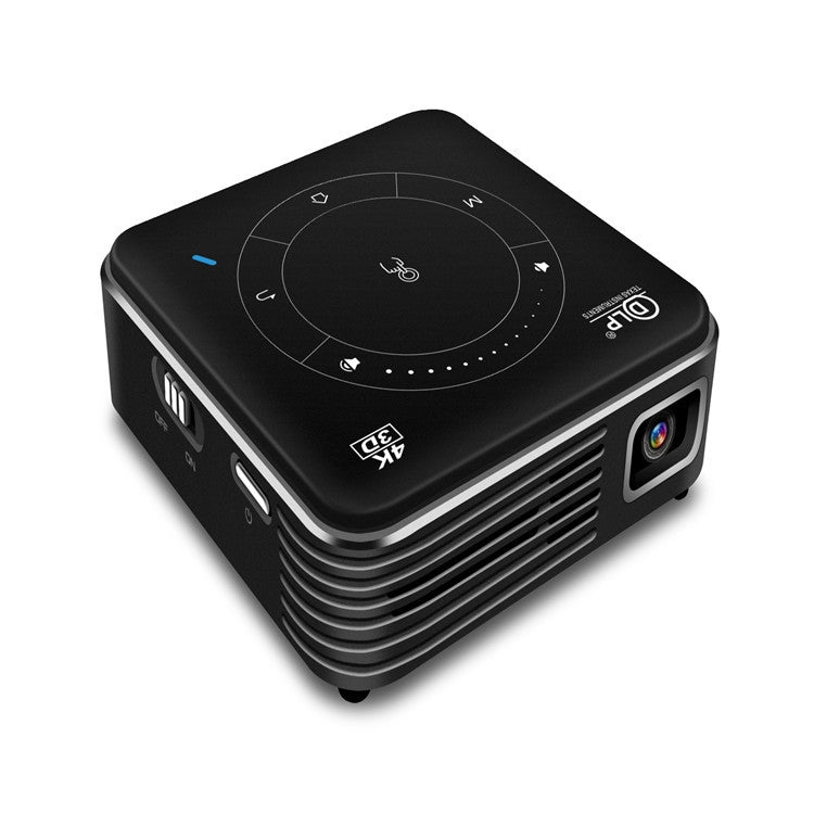 P11 4K HD DLP มินิโปรเจคเตอร์ 3D 4G + 32G Smart Micro สะดวกโปรเจคเตอร์, UK Plug, AU Plug
