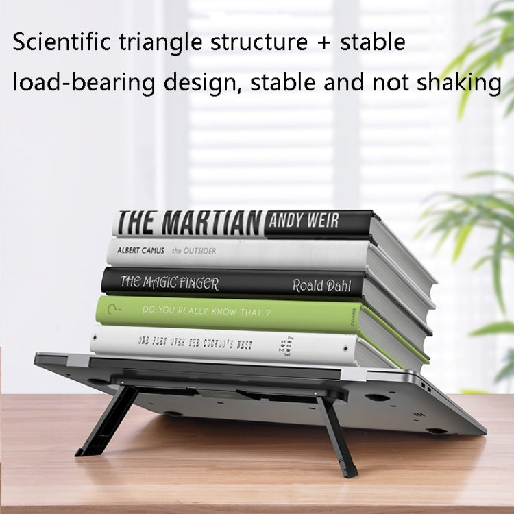 Oatsbasf 03362 แล็ปท็อป Cooling Stand เดสก์ท็อปแบบพกพาขาตั้งแนวตั้งแบบแขวน