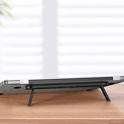 Oatsbasf 03362 แล็ปท็อป Cooling Stand เดสก์ท็อปแบบพกพาขาตั้งแนวตั้งแบบแขวน
