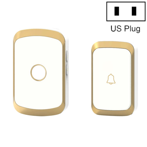 CACAZI A20 สมาร์ทโฮมออดไร้สายเพลงดิจิตอลรีโมทคอนโทรลออดกันน้ำ, US Plug, UK Plug, EU Plug