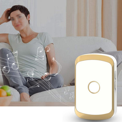 CACAZI A20 สมาร์ทโฮมออดไร้สายเพลงดิจิตอลรีโมทคอนโทรลออดกันน้ำ, US Plug, UK Plug, EU Plug