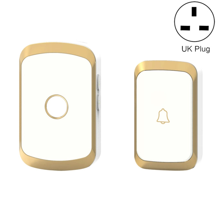 CACAZI A20 สมาร์ทโฮมออดไร้สายเพลงดิจิตอลรีโมทคอนโทรลออดกันน้ำ, US Plug, UK Plug, EU Plug
