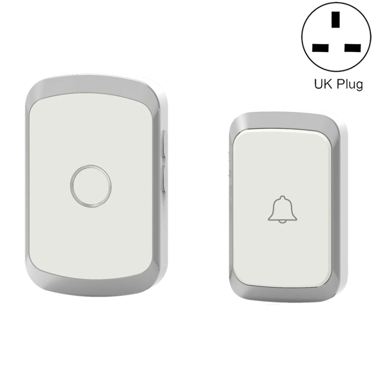 CACAZI A20 สมาร์ทโฮมออดไร้สายเพลงดิจิตอลรีโมทคอนโทรลออดกันน้ำ, US Plug, UK Plug, EU Plug