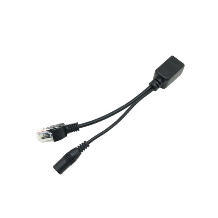 15 PCS POE แยกสายกล้องเครือข่าย Power Splitter RJ45 เครือข่ายพอร์ตแหล่งจ่ายไฟ