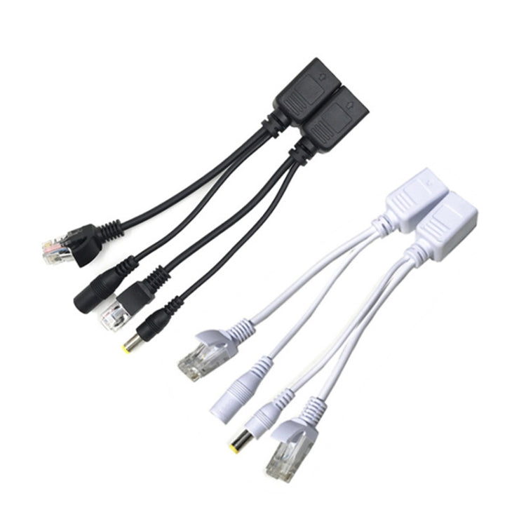 15 PCS POE แยกสายกล้องเครือข่าย Power Splitter RJ45 เครือข่ายพอร์ตแหล่งจ่ายไฟ