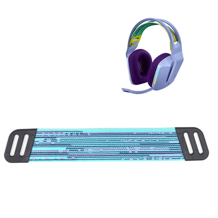 ตัวป้องกันลำแสงศีรษะสำหรับชุดหูฟัง Logitech G733