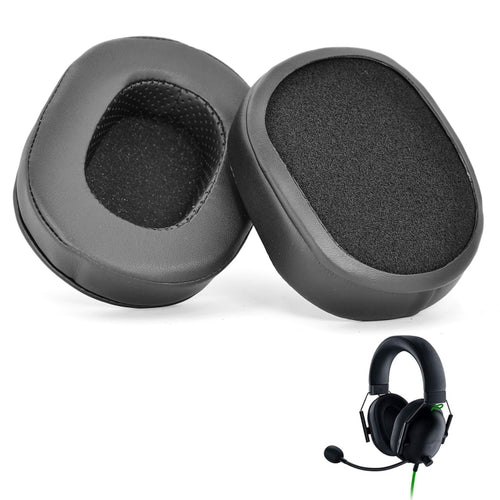 แผ่นรองหูฟังฟองน้ำ 2 ชิ้นสำหรับ Razer BlackShark V2 X สไตล์:, 19B31, Ice Sense