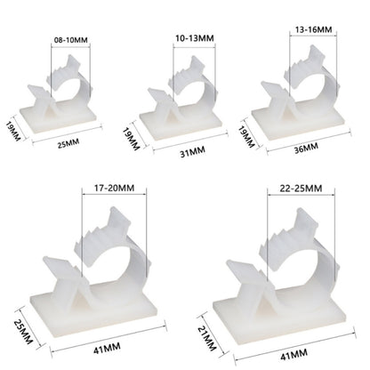 100 PCS ปรับ Self-Adhesive ลวด Fixing CABLE Organizer, Y-0810, Y-1013, Y-1316, Y-1720, Y-2225