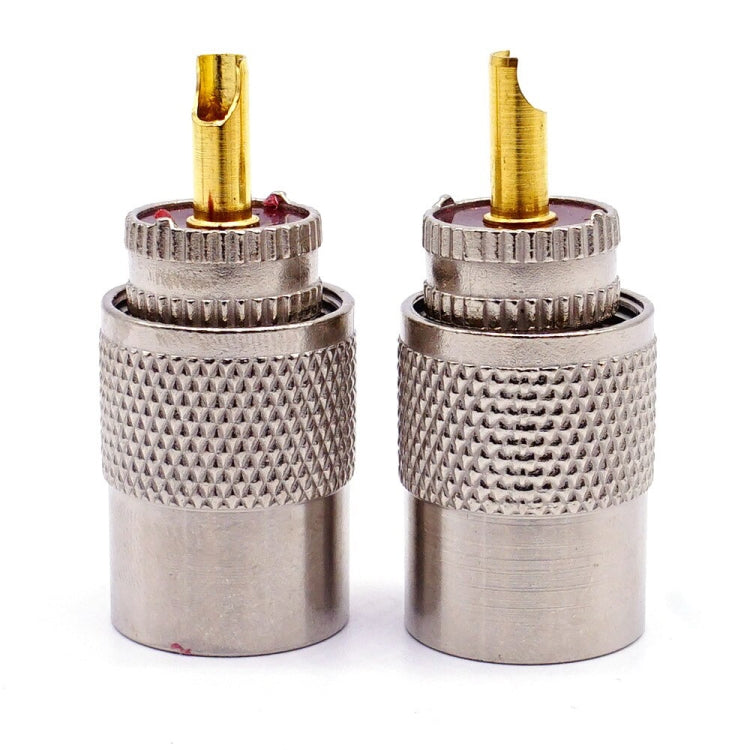 10 ชิ้น UHF ชาย PL259 Connector RG8/RG58 Cable Lug ขั้วต่อเสาอากาศ, UHF Male