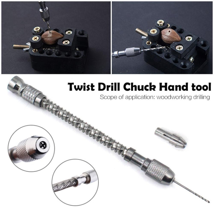 HIAIM Punch ชุดสว่านมือบิดสว่านกึ่งอัตโนมัติ, Hand Drills +0.3-1.6 Bits 20 PCS