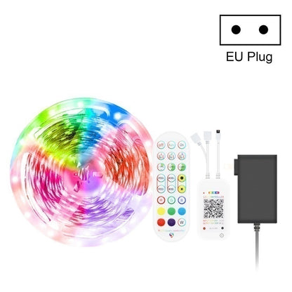 ชุดบลูทูธสมาร์ทเพลงควบคุมเสียงแถบไฟกันน้ำ 5050 RGB บรรยากาศที่มีสีสันไฟ LED Strip พร้อมรีโมทคอนโทรล 24 ปุ่ม, 5M 150 LEDs, 5M 300 LEDs, 10M 300 LEDs, 10M 600 LEDs, 15M 450 LEDs, 20M 360 LEDs, 30M 540 LEDs