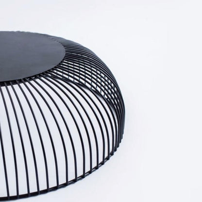 ห้องนั่งเล่นในครัวเรือนตะกร้าผลไม้ Wrought Iron Desktop ตะกร้าเก็บขนม, Snack Basket