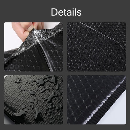 50 ชิ้นสีดำ Co-Extrusion ฟิล์มถุงฟองโลจิสติกบรรจุภัณฑ์กันกระแทกกระเป๋าสีถุงด่วน, 18x23+4cm, 20x23+4cm, 20x28+4cm, 23x28+4cm, 26x30+5cm, 26x32+5cm, 29x37+5cm, 32x40+5cm, 35x43+5cm, 38x47+5cm, 44x50+5cm