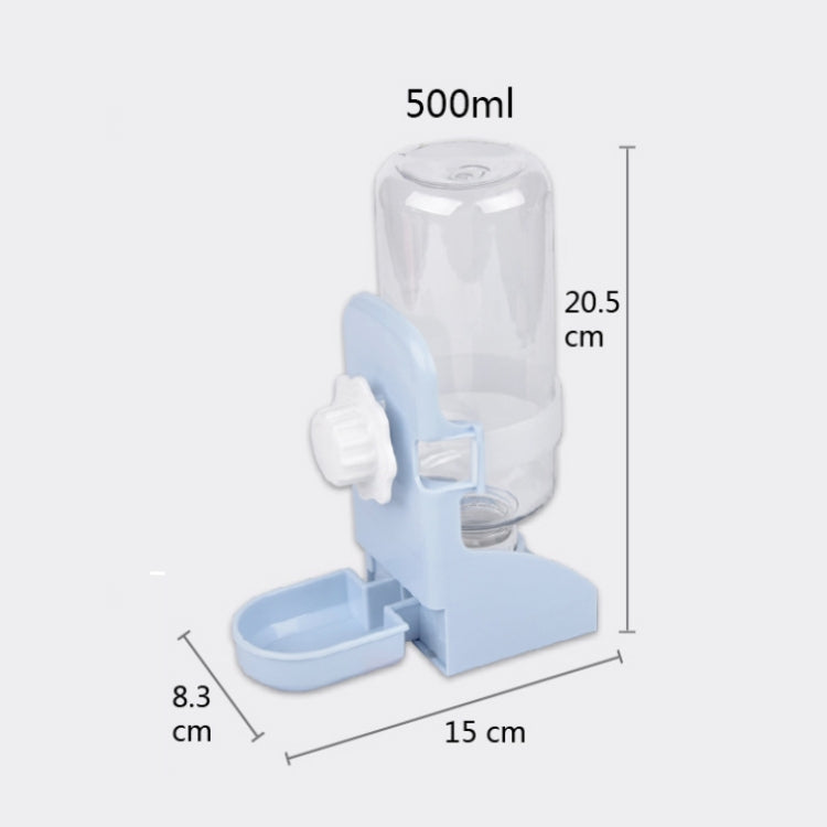 เครื่องจ่ายน้ำอัตโนมัติสำหรับสัตว์เลี้ยงแมวและสุนัขขนาด 500 มล. อุปกรณ์สำหรับสัตว์เลี้ยง