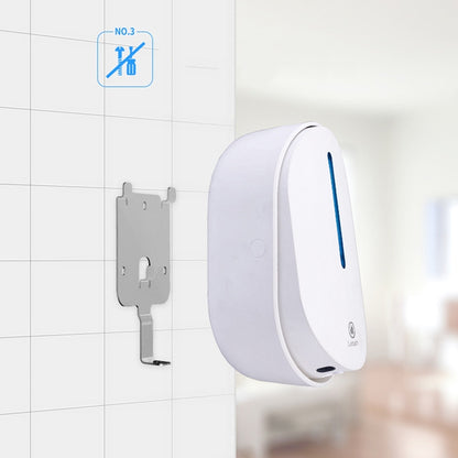 Lebath เครื่องจ่ายสบู่โฟมอัตโนมัติแบบติดผนังในครัวเรือนสำหรับเด็ก, Wall-mounted USB Dispenser