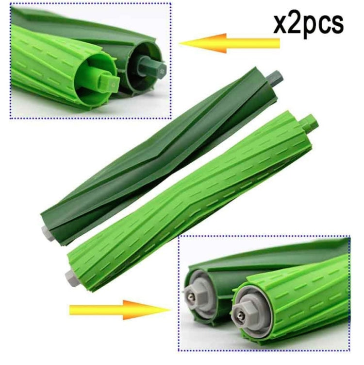 อุปกรณ์เสริมเครื่องกวาดแปรงหลักชุดแปรงด้านข้างสำหรับ irobot Roomba i7 E5 E6, Brush Filter Set