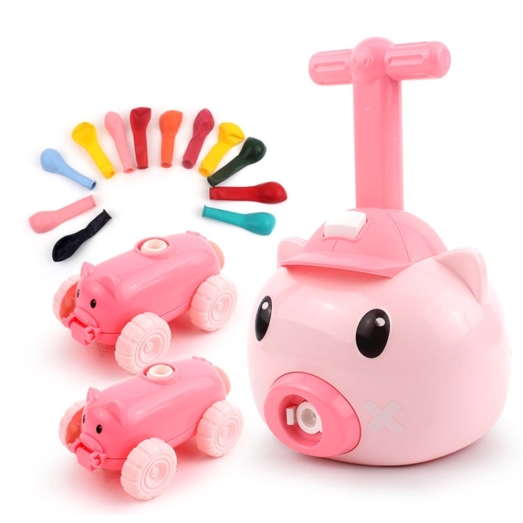 Piggy Air Powered รถบอลลูน รถแรงเสียดทานเด็กทางปัญญาของเล่น