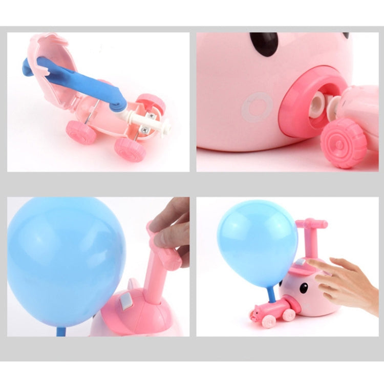 Piggy Air Powered รถบอลลูน รถแรงเสียดทานเด็กทางปัญญาของเล่น