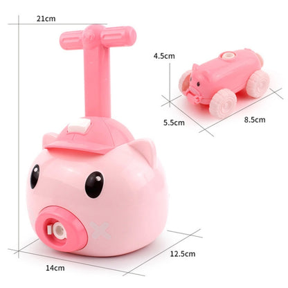 Piggy Air Powered รถบอลลูน รถแรงเสียดทานเด็กทางปัญญาของเล่น