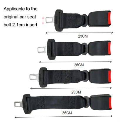 2 ชิ้นเด็กและหญิงตั้งครรภ์รถเข็มขัดนิรภัย Extender, 23cm, 26cm, 29cm, 36cm
