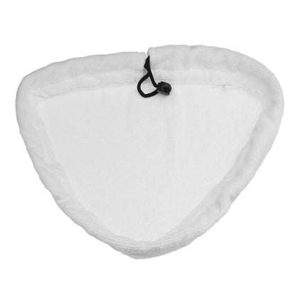 แผ่นทำความสะอาดผ้าสามเหลี่ยมไมโครไฟเบอร์สำหรับ H20, X5, S302, S001 Steam Mop Steamer Cleaner, Triangle Cloth Cleaning Pad
