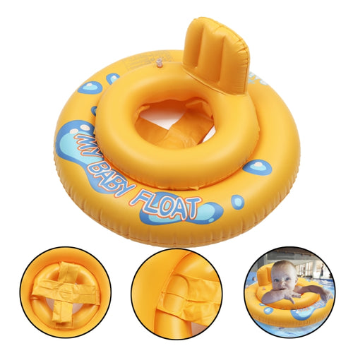 เบาะรองนั่งว่ายน้ำสำหรับเด็กทารก ห่วงยางว่ายน้ำแบบเป่าลมสำหรับเด็ก, Inner Ring Diameter: 36cm
