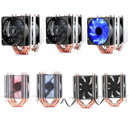 คอมพิวเตอร์เดสก์ท็อป 6 ท่อทองแดงหม้อน้ำ CPU เงียบสุด ๆ, 6 Tube Without Light 3-pin Single Fan, 6 Tube Without Light 3-pin Double Fan, 6 Tube Blue Light 3-pin Single Fan, 6 Tube Blue Light 3-pin Double Fan, 6 Tube PWM Single Fan, 6 Tube PWM Double Fan