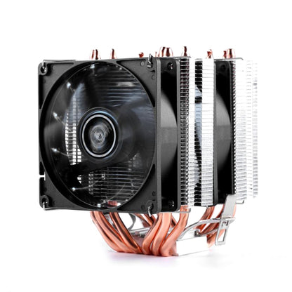 คอมพิวเตอร์เดสก์ท็อป 6 ท่อทองแดงหม้อน้ำ CPU เงียบสุด ๆ, 6 Tube Without Light 3-pin Single Fan, 6 Tube Without Light 3-pin Double Fan, 6 Tube Blue Light 3-pin Single Fan, 6 Tube Blue Light 3-pin Double Fan, 6 Tube PWM Single Fan, 6 Tube PWM Double Fan
