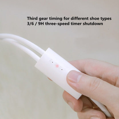 SOTHING 220V เครื่องเป่ารองเท้ากำจัดกลิ่นฆ่าเชื้อแห้งเร็วเครื่องเป่ารองเท้าฤดูหนาว เครื่องทำความร้อน, ปลั๊ก CN, Regular Edition, Wired Control Timer