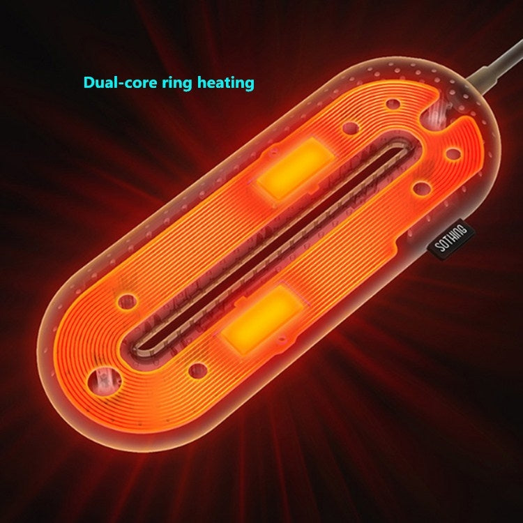 SOTHING 220V เครื่องเป่ารองเท้ากำจัดกลิ่นฆ่าเชื้อแห้งเร็วเครื่องเป่ารองเท้าฤดูหนาว เครื่องทำความร้อน, ปลั๊ก CN, Regular Edition, Wired Control Timer