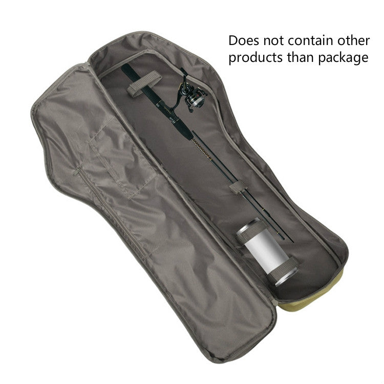 ผ้า Oxford กลางแจ้งถุงตกปลาแบบง่ายถุงตกปลารอกขนาด: 80x20x10 ซม, Fishing Tackle Rod Bag