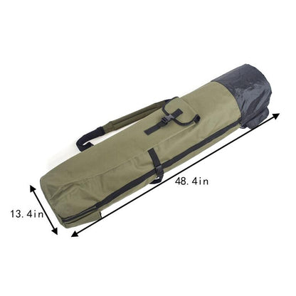 กระเป๋าเบ็ดตกปลาอเนกประสงค์ถุงใส่อุปกรณ์ตกปลาขนาด: 123x34 ซม, Multifunctional Fishing Tackle Bag, Fishing Rod Bag