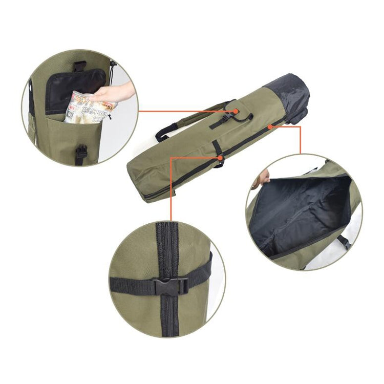 กระเป๋าเบ็ดตกปลาอเนกประสงค์ถุงใส่อุปกรณ์ตกปลาขนาด: 123x34 ซม, Multifunctional Fishing Tackle Bag, Fishing Rod Bag