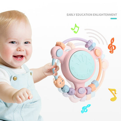 เด็กเพลงมือกลองมัลติฟังก์ชั่ปริศนาการศึกษาต้นสั่นของเล่น