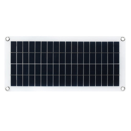 Waveshare 18V 10W แผงโซลาร์เซลล์โพลีคริสตัลไลน์ซิลิคอนกึ่งยืดหยุ่น, 24167