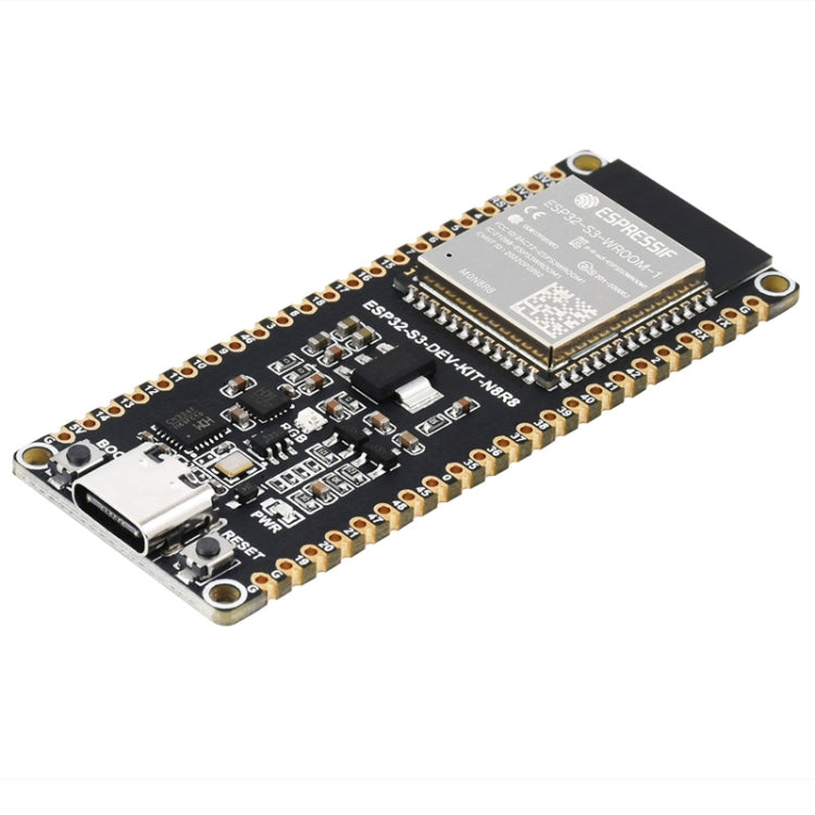 Waveshare ESP32-S3 ไมโครคอนโทรลเลอร์ 2.4GHz Wi-Fi Development Board ESP32-S3-WROOM-1-N8R8 โมดูล, 24263, 24363