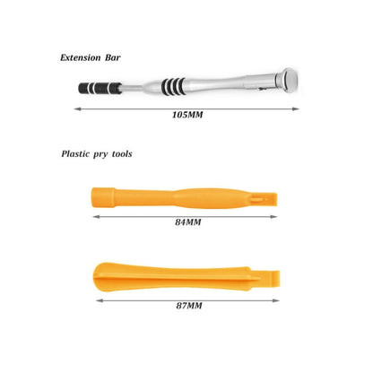 นาฬิกาโทรศัพท์มือถือ Disassembly เครื่องมือบำรุงรักษา Multi-function Chrome Vanadium Steel ไขควงชุด, 110 in 1 (Yellow), 110 in 1 (Blue), 110 in 1 (Red)