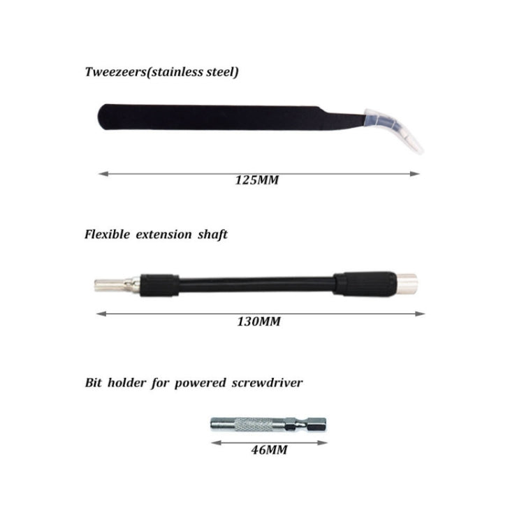 นาฬิกาโทรศัพท์มือถือ Disassembly เครื่องมือบำรุงรักษา Multi-function Chrome Vanadium Steel ไขควงชุด, 110 in 1 (Yellow), 110 in 1 (Blue), 110 in 1 (Red)
