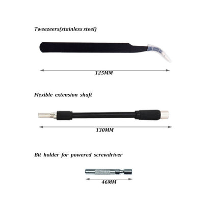 นาฬิกาโทรศัพท์มือถือ Disassembly เครื่องมือบำรุงรักษา Multi-function Chrome Vanadium Steel ไขควงชุด, 110 in 1 (Yellow), 110 in 1 (Blue), 110 in 1 (Red)