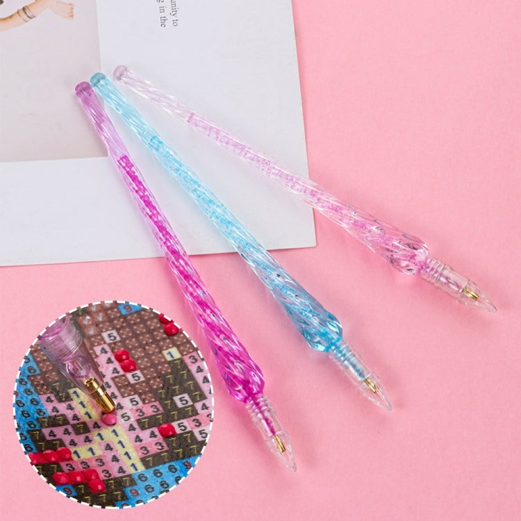 10ชิ้นเพชรจิตรกรรมปากกาDIYปักครอสติเย็บปักถักร้อยงานฝีมือจักรเย็บผ้าเพชรจิตรกรรมเครื่องมือ, Diamond Painting Pen (Pink), Diamond Painting Pen (Blue), Diamond Painting Pen (Purple)