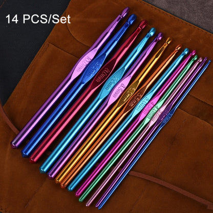 สีอลูมินาหัวเดียวโครเชต์แฮนด์เมด DIY ถักเครื่องมือวัสดุ, 14 PCS/Set, 28 PCS/Set, 36 PCS/Set, 26 PCS/Set, 34 PCS/Set, 27 PCS/Set, 30 PCS/Set, 119 PCS/Set