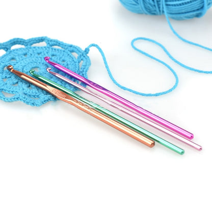 สีอลูมินาหัวเดียวโครเชต์แฮนด์เมด DIY ถักเครื่องมือวัสดุ, 14 PCS/Set, 28 PCS/Set, 36 PCS/Set, 26 PCS/Set, 34 PCS/Set, 27 PCS/Set, 30 PCS/Set, 119 PCS/Set