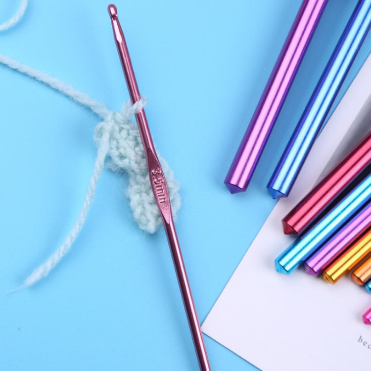 สีอลูมินาหัวเดียวโครเชต์แฮนด์เมด DIY ถักเครื่องมือวัสดุ, 14 PCS/Set, 28 PCS/Set, 36 PCS/Set, 26 PCS/Set, 34 PCS/Set, 27 PCS/Set, 30 PCS/Set, 119 PCS/Set