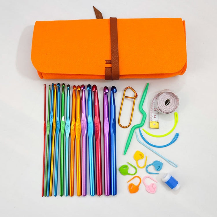 สีอลูมินาหัวเดียวโครเชต์แฮนด์เมด DIY ถักเครื่องมือวัสดุ, 14 PCS/Set, 28 PCS/Set, 36 PCS/Set, 26 PCS/Set, 34 PCS/Set, 27 PCS/Set, 30 PCS/Set, 119 PCS/Set