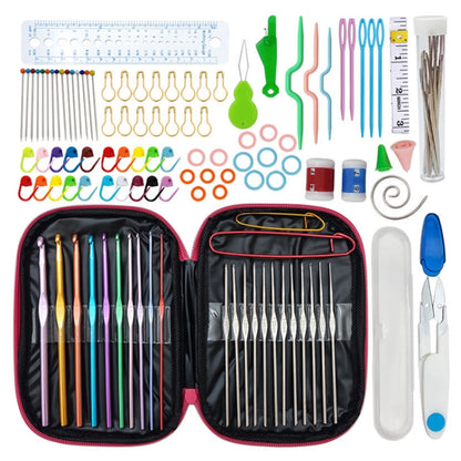 สีอลูมินาหัวเดียวโครเชต์แฮนด์เมด DIY ถักเครื่องมือวัสดุ, 14 PCS/Set, 28 PCS/Set, 36 PCS/Set, 26 PCS/Set, 34 PCS/Set, 27 PCS/Set, 30 PCS/Set, 119 PCS/Set