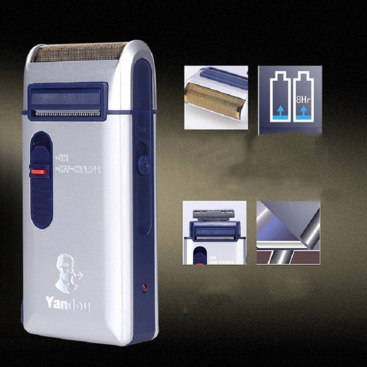 Yandou SC-W301U มีดโกนหนวดไฟฟ้าแบบชาร์จไฟได้สำหรับผู้ชายพร้อมที่กันจอนวัด