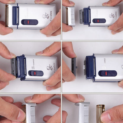 Yandou SC-W301U มีดโกนหนวดไฟฟ้าแบบชาร์จไฟได้สำหรับผู้ชายพร้อมที่กันจอนวัด