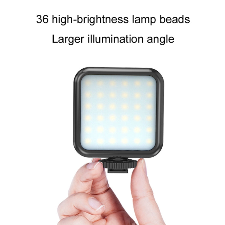KIT-01LM การถ่ายวิดีโอ 3 ใน 1 ไฟ LED แบบพกพา ขาตั้ง ไมโครโฟนสด, Battery Models, USB Charging Model